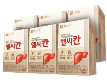 종근당건강 헬씨칸 밀크시슬 영양제